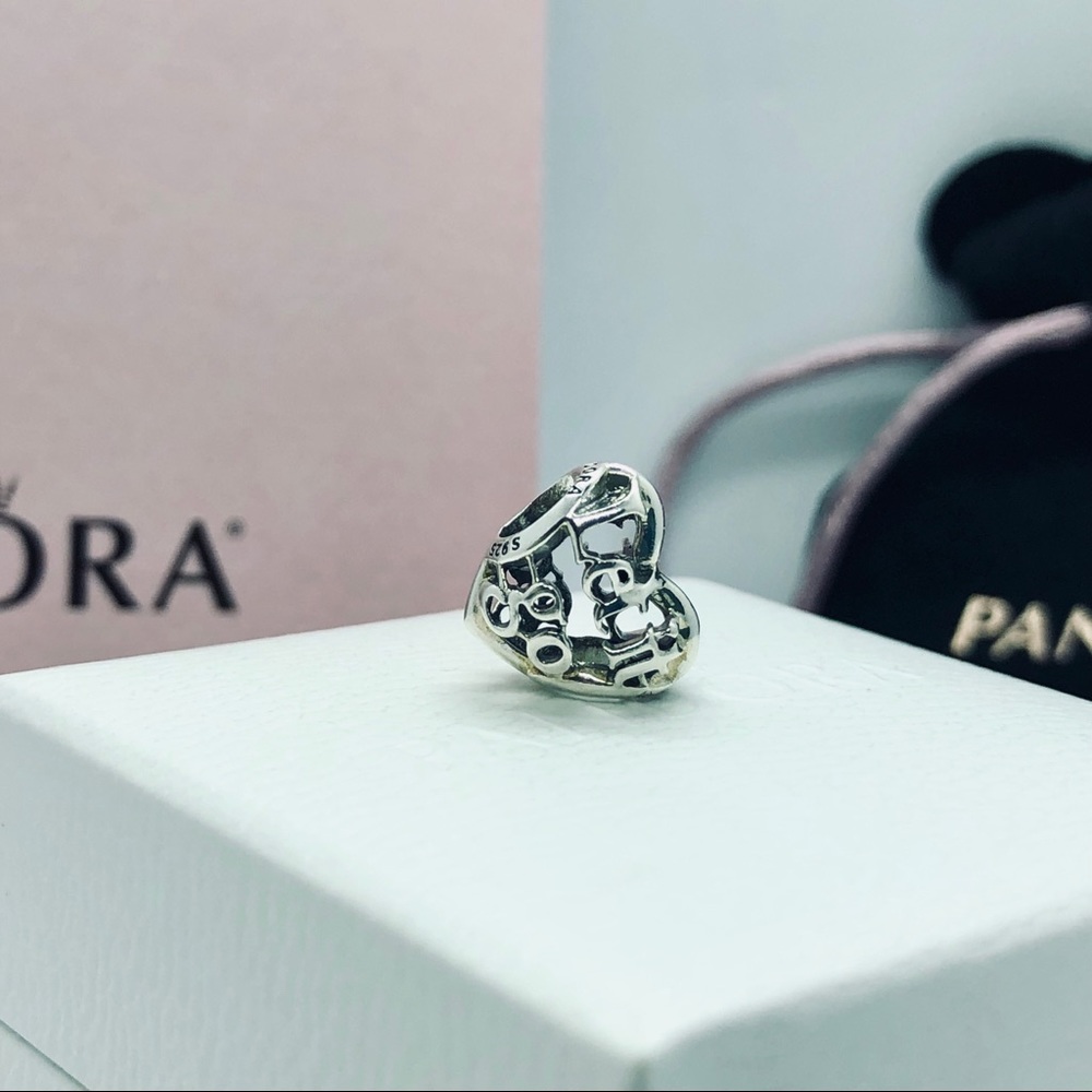 Pandora Disney Let It Go Heart Charm Disney Frozen - Picture 5 of 5